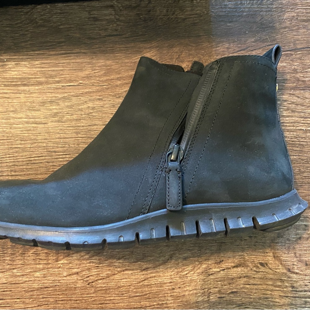 Cole Hann Black Ankle Boots